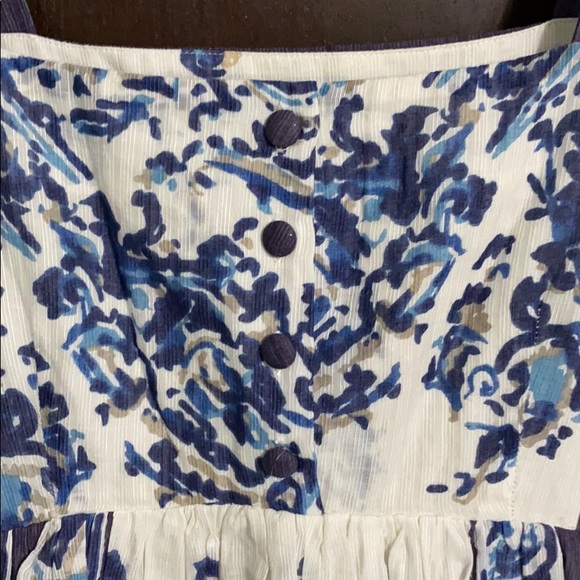 Anthropologie Maeve Floral Fit & Flare Dress - Picture 4 of 6